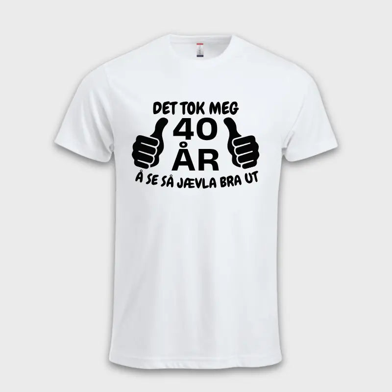 DET TOK MEG 40 ÅR Å SE SÅ BRA UT!