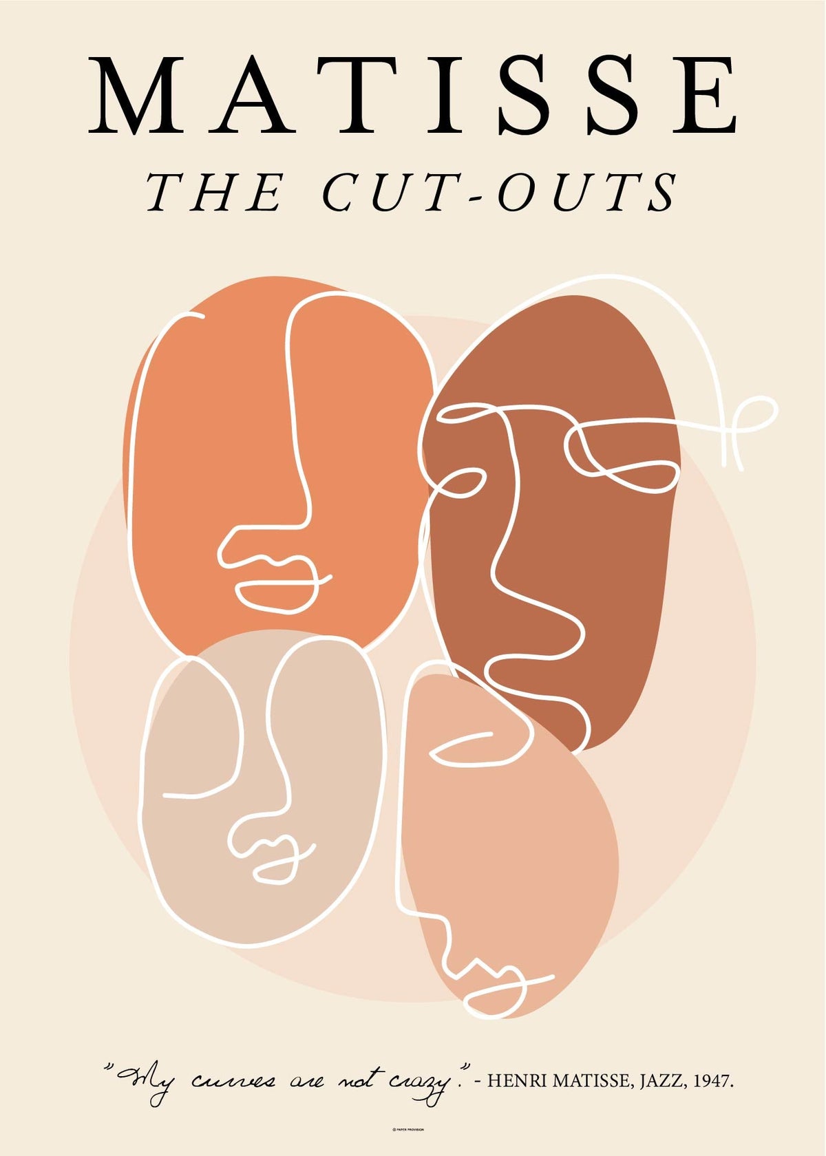 Matisse Face Cutouts