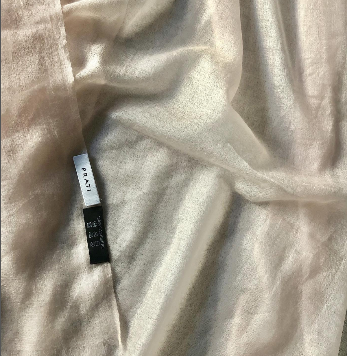 Resort wear shawl 100% Cashmere Havana blue