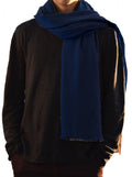 The Havana scarf 2 ply navy