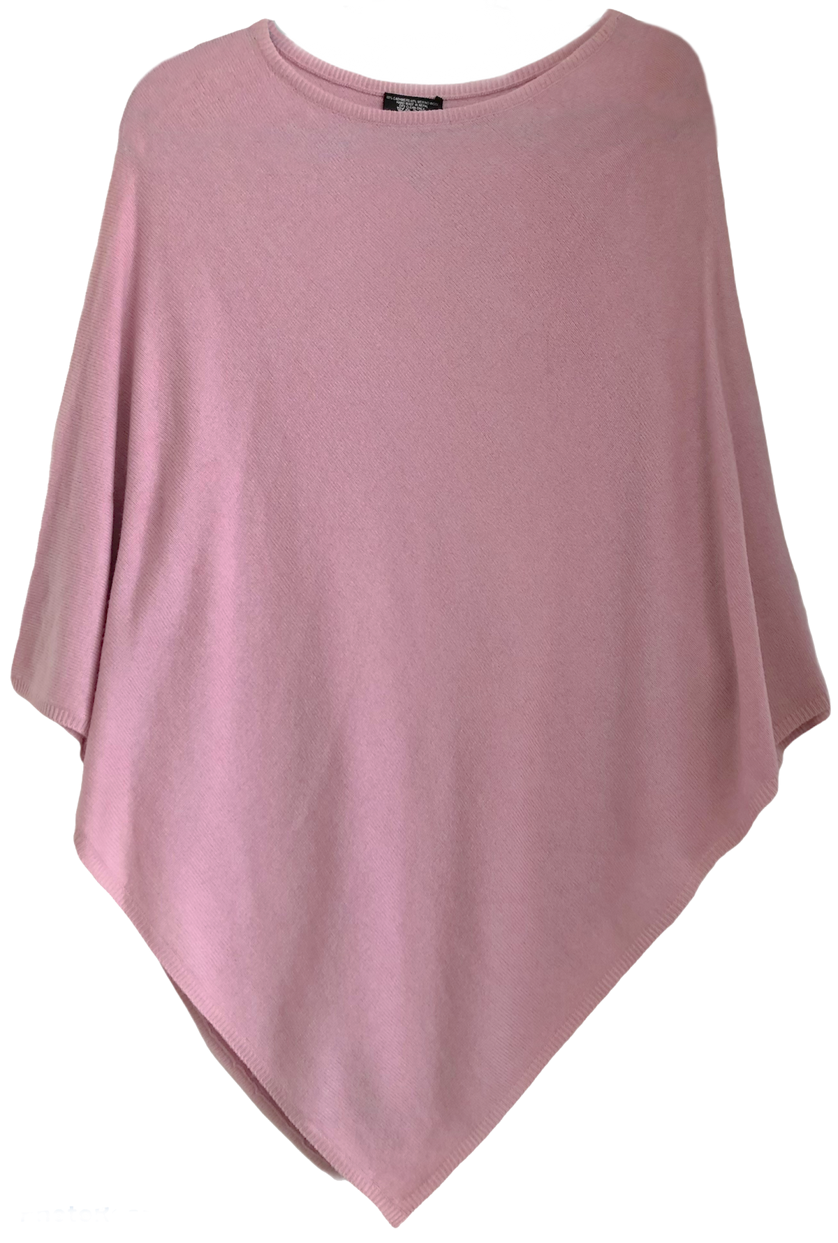 Cashmere classic poncho jeans blue
