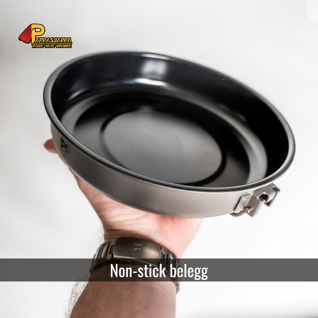 "PANNE" | 250g | Stekepanne i titan || Non-slip