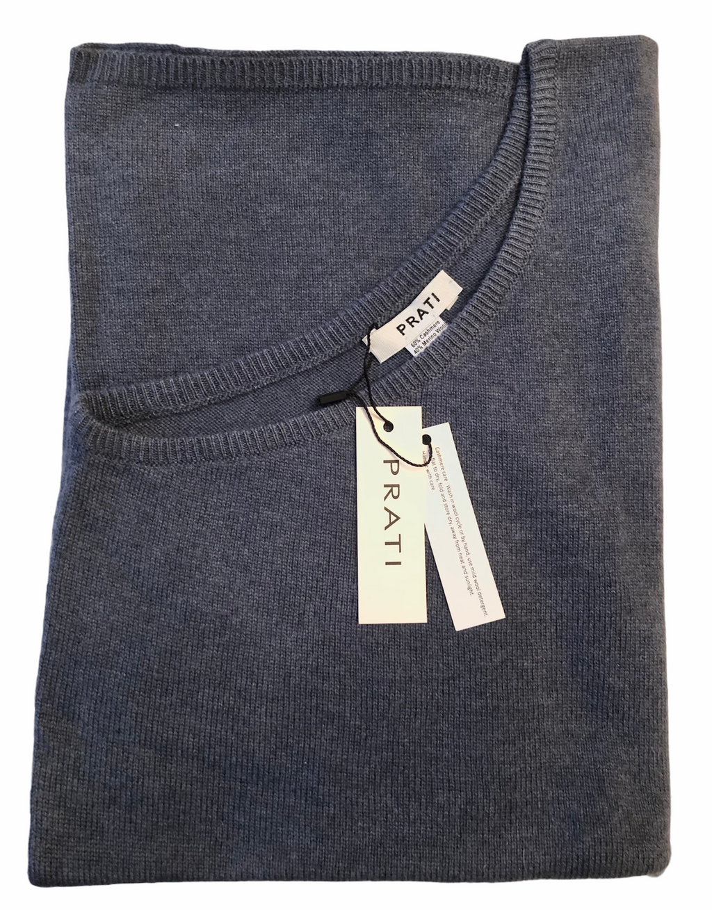 Cashmere classic poncho navy