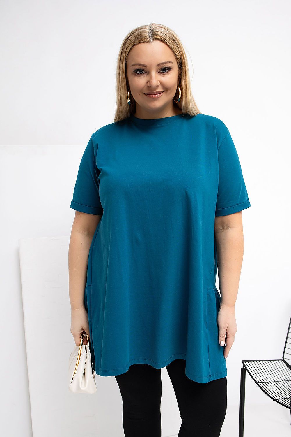 Short Sleeves Plus size blouse Relevance