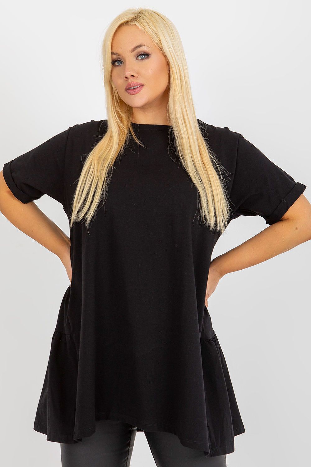 Short Sleeves Plus size blouse Relevance