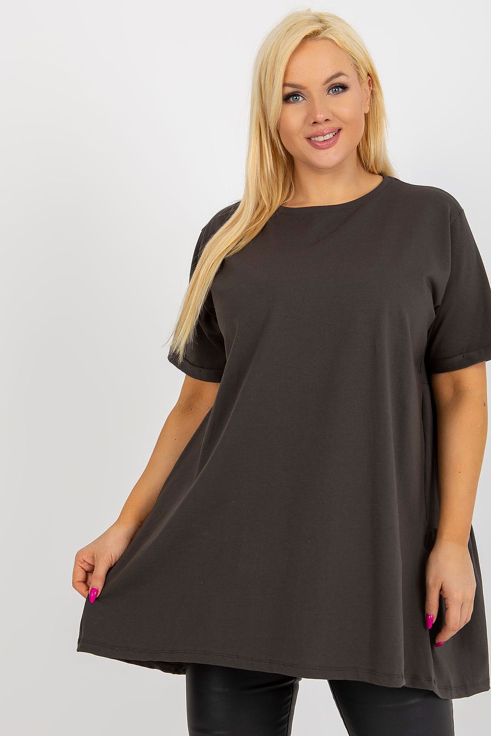Short Sleeves Plus size blouse Relevance