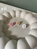 Beige blomst (10mm)