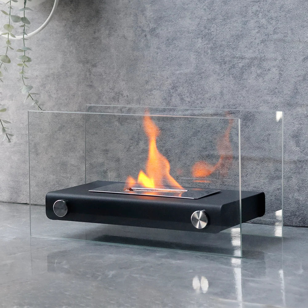 14" L Portable Tabletop Fireplace
