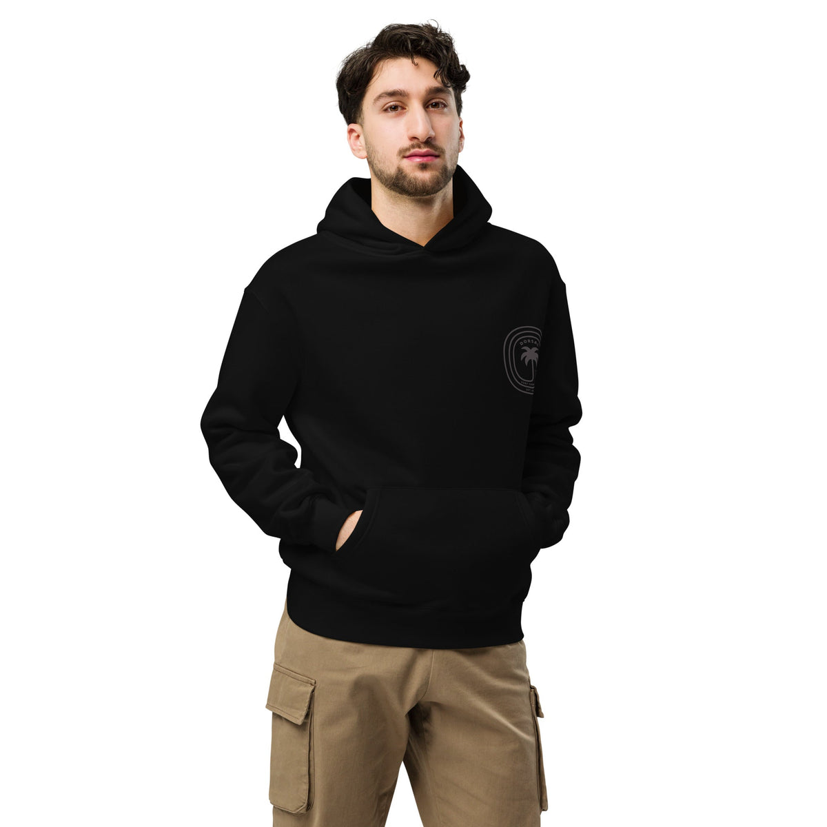 DORSAL Palm Non-Fade Unisex Pull Over Hoodie